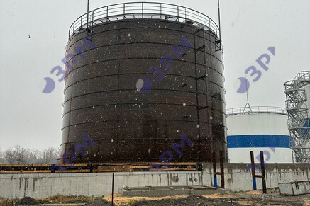 Резервуар для битума 4000 м3 в Воронеже - Опытный завод резервуаров и металлоконструкций