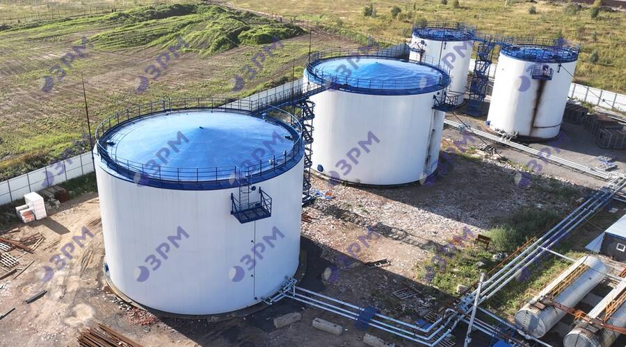 Битумохранилище 6000 м3 (2 шт. РВС-3000)