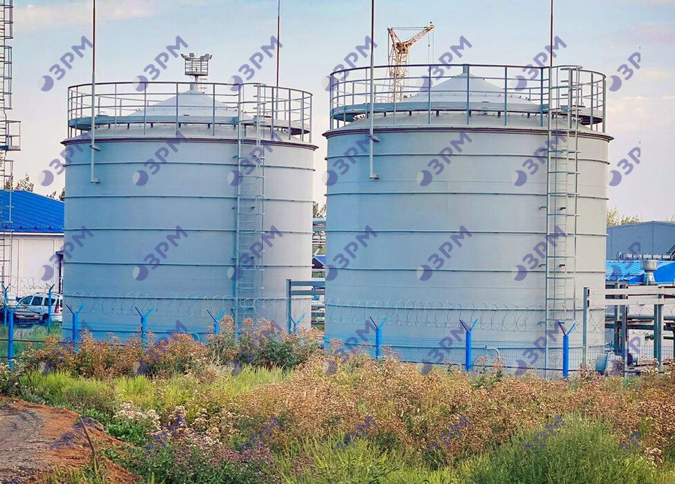 Противопожарные резервуары РВС-400 и РВС-150 для НПЗ
