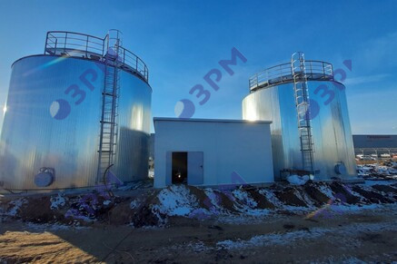 Резервуары РВС-500 х 2 комплекта для воды  в Воронеже - Опытный завод резервуаров и металлоконструкций