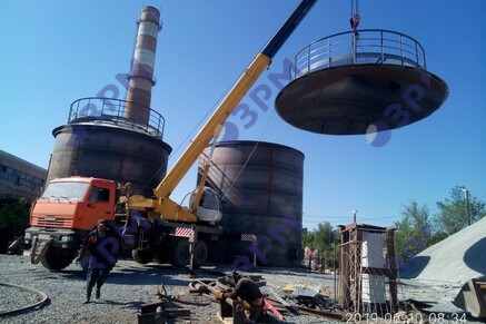 РВС-300 м3 для битума в Воронеже - Опытный завод резервуаров и металлоконструкций