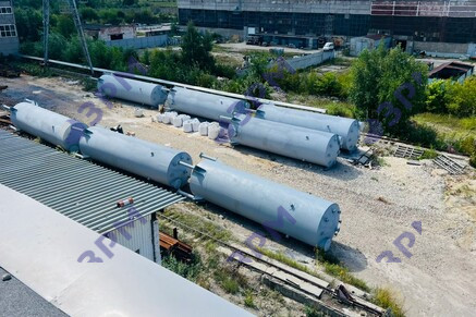 Силосы 60 м3 в Воронеже - Опытный завод резервуаров и металлоконструкций